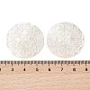 Natural White Shell Cabochons SSHEL-C012-12-3