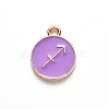 Alloy Enamel Pendants LS-X-ENAM-S124-01B-01F-2