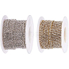 Brass Rhinestone Strass Chains CHC-BC0001-01M-1