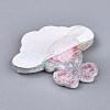 Computerized Embroidery Cloth Self Adhesive Reusable Patches X-DIY-I033-13-2
