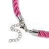 5MM Nylon Twisted Cord Necklace Making FIND-G096-01P-29-2