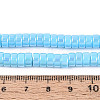 AB Color Plated Opaque Glass Beads Strands LS-GLAA-T026-3x6mm-P06-4