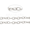 Tarnish Resistant 304 Stainless Steel Cable Chain STAS-C079-21B-P-2