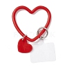 Silicone Heart Loop Phone Lanyard KEYC-E029-02A-2