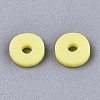 Handmade Polymer Clay Beads X-CLAY-Q251-6.0mm-35-3