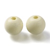 Painted Natural Wood Beads WOOD-A018-16mm-04-2