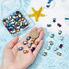 ARRICRAFT 80pcs 8 colors Electroplate Non-magnetic Synthetic Hematite Beads Strands G-AR0005-13-3