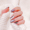 Stainless Steel DIY Nail Art Templates MRMJ-WH0092-048-6