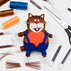 Plastic Simulated Animal Whiskers for Crafts Needle Felting DIY-WH0430-904B-05-5
