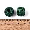 Synthetic Malachite European Beads G-Q602-09C-06-3