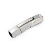 Non-Tarnish 316 Stainless Steel Bayonet Clasps STAS-K282-07B-P-1