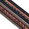 Ethnic Style Polyester Ribbons OCOR-WH0074-39-1