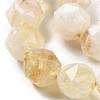 Natural Citrine Beads Strands G-NH0021-A16-02-4