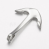 Tarnish Resistant 304 Stainless Steel Pendants STAS-E133-022P-2