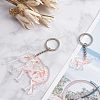 DIY Animal Theme Keychain Making Kits DIY-OC0001-52-4