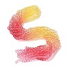 Transparent Painted Glass Beads Strands DGLA-A034-T8mm-A07-1
