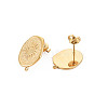 Ion Plating(IP) 304 Stainless Steel Stud Earring Findings STAS-N097-237LG-2