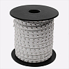 Silver Aluminum Studded Faux Suede Cord LW-D004-03-S-1