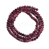 Natural Tourmaline Beads Strands G-F789-03-3mm-3