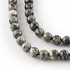 Natural Map Stone/Picasso Stone/Picasso Jasper Beads Strands G-S188-10mm-2