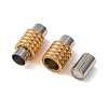 304 Stainless Steel Magnetic Clasps SA-CBA15BC-09GP-2