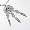 Iron Pendant Necklaces NJEW-JN01342-4