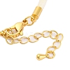 Nylon Cords Bracelet Makings Fit for Connector Charms AJEW-P116-02G-20-3