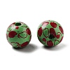Fruit Theme Wood European Beads WOOD-M011-01C-2