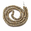 Electroplate Non-magnetic Synthetic Hematite Beads Strands G-T114-55G-2