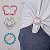 9Pcs 9 Style Alloy Rhinestone Buckles DIY-SZ0008-58-6
