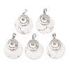 Natural Howlite Pendants KK-F751-D05-1