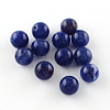 Round Imitation Gemstone Acrylic Beads X-OACR-R029-6mm-11-1