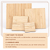 Olycraft Square Wooden Boards for Painting AJEW-OC0001-93-4