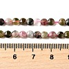 Natural Multicolor Tourmaline Beads Strands G-C179-A4mm-01-5