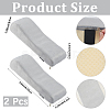 Polyester & Sponge Office Chair Armrests Pad AJEW-WH20006-377B-2