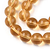 Transparent Glass Beads Strands GLAA-T032-T8mm-08-2