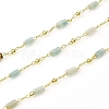 Handmade Natural Amazonite Beaded Chains CHC-E021-01C-4