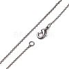 Brass Chain Necklaces MAK-L009-03-3