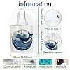 Canvas Women's Tote Bags ABAG-WH0056-002-2