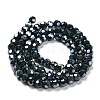 Opaque Glass Beads Stands EGLA-A035-P6mm-B23-2