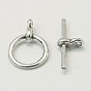 Tibetan Style Toggle Clasps TIBE-AB2035Y-NF-1