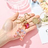 Alloy & Resin Pendant Decorations HJEW-YW00401-04-5