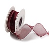 5 Yards ABS Pearl Edged Mesh Ribbon for Bowknot Making OCOR-B004-01A-03-1