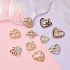 10Pcs 10 Style Alloy Pendants ALRI-YW0001-18G-5