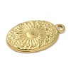 304 Stainless Steel Pendants STAS-L277-03C-G-2