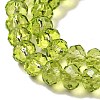 Transparent Baking Paint Glass Beads X1-DGLA-A034-T8mm-D05-3