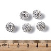 Grade A Rhinestone Pave Disco Ball Beads RB-Q102-12-4