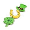 Saint Patrick's Day Theme Acrylic Big Pendants MACR-C028-05A-2