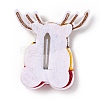 Christmas Reindeer/Stag Cloth Snap Hair Clips PHAR-G003-16-2