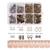 Jewelry Basics Class Kit Antique Bronze Lobster Clasp Jump Rings Alloy Drop End Pieces Ribbon Ends Mix 8 Style in In A Box FIND-PH0002-01AB-NF-B-3